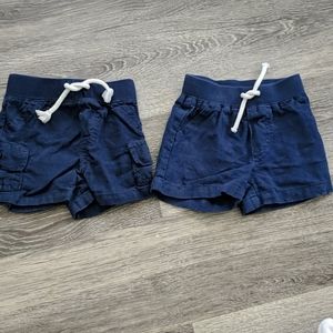 Navy shorts